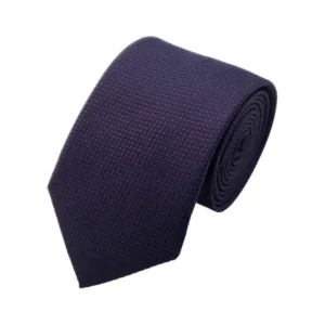 Purple-toned houndstooth patterned tie