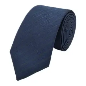 Forest green single striped tie